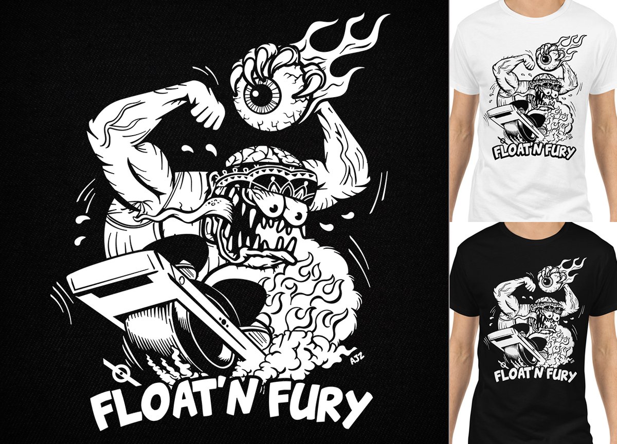 Image of Float n' Fury OneWheel T-Shirt