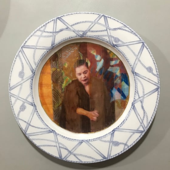 Image of Lady Day Decorative Plate