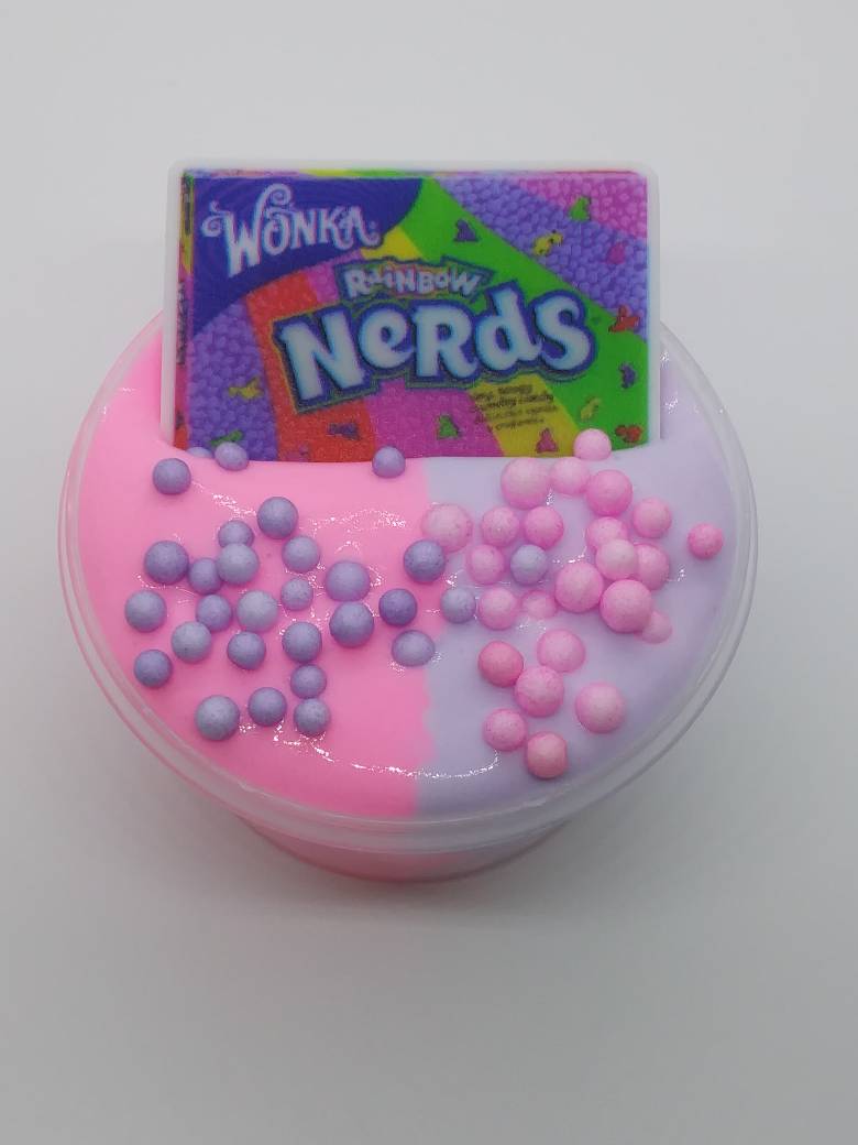 Image of Strawberry Grape Nerds Slime