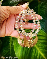 Image 1 of The Great Enchantress Earrings Nefertiti Edition/Goddess Glo Up Style