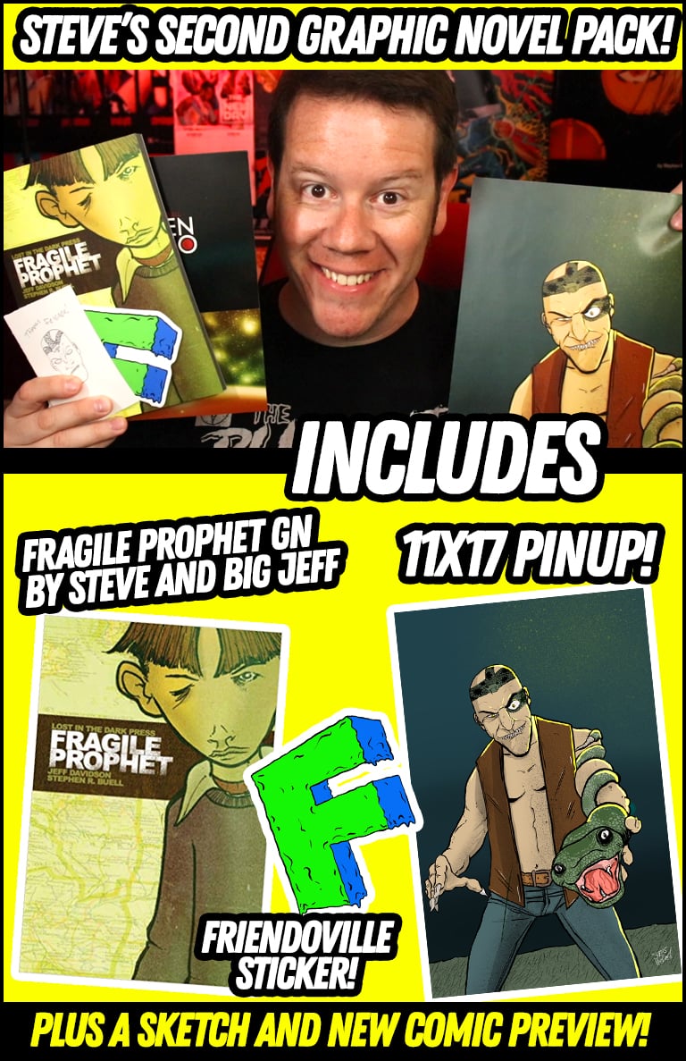 Image of Fragile Prophet, Graphic Novel + Pinup Pack
