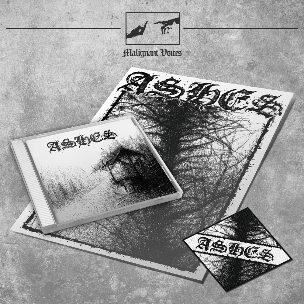 Image of ASHES - 'Ashes' lim. jewelcase CD with patch