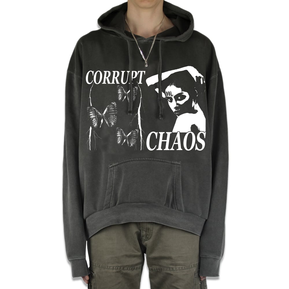 Image of Chaos Hoodie (black)