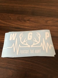 WGP window decal(white)