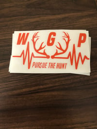 WGP window decal(orange)