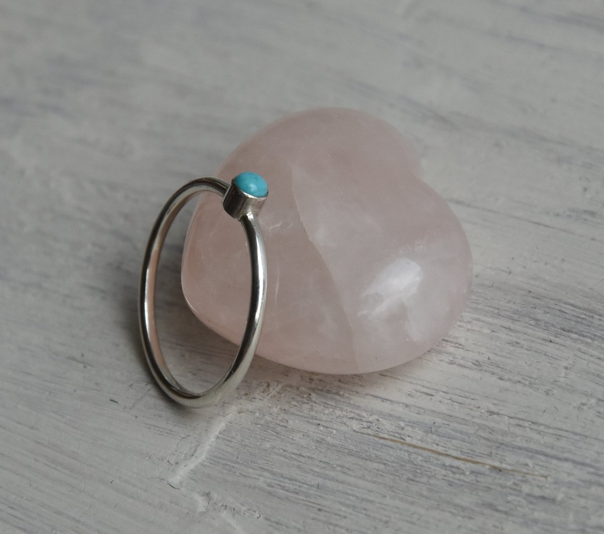 Image of Sample Sale - Turquoise Stacking Ring