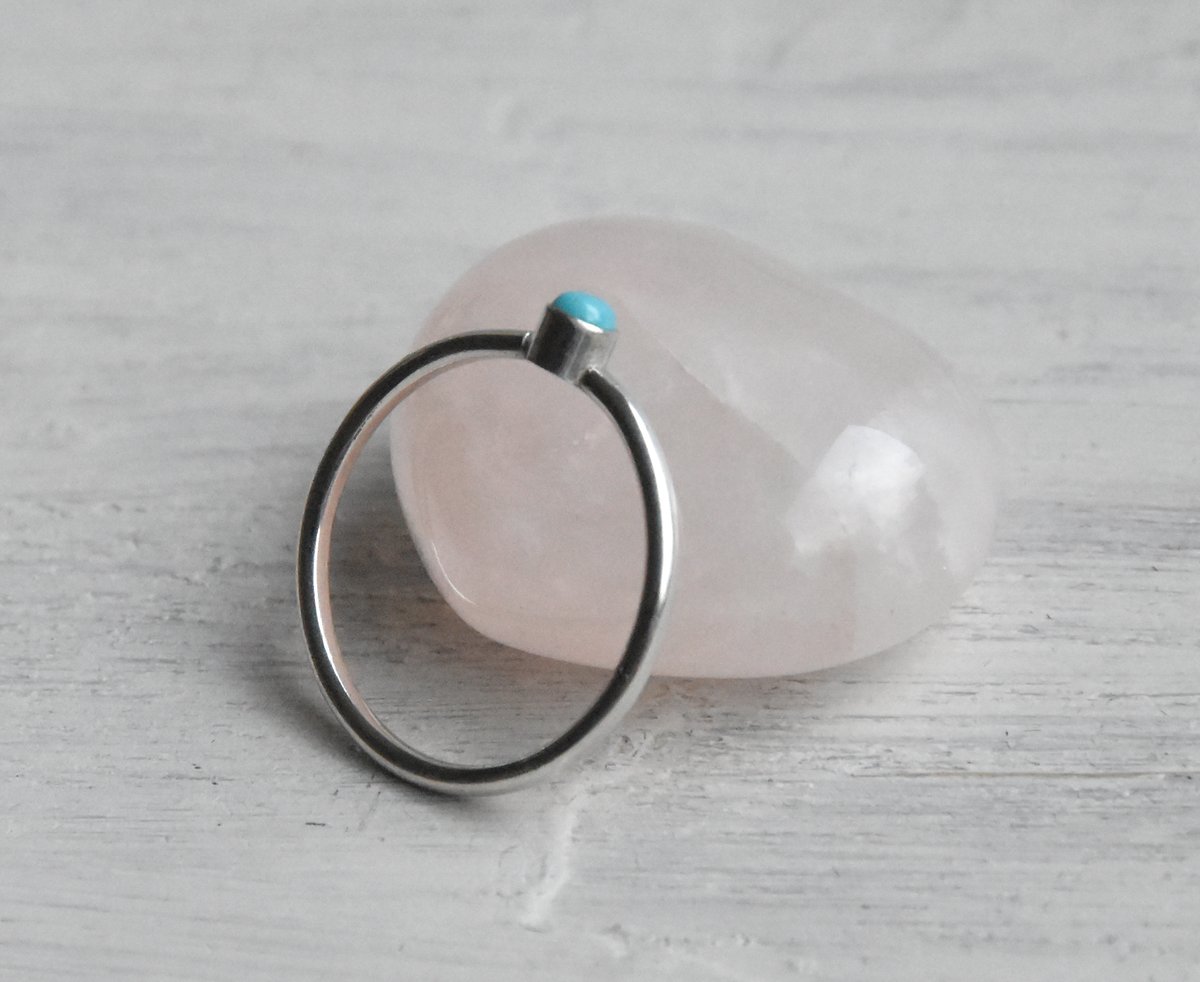 Image of Sample Sale - Turquoise Stacking Ring