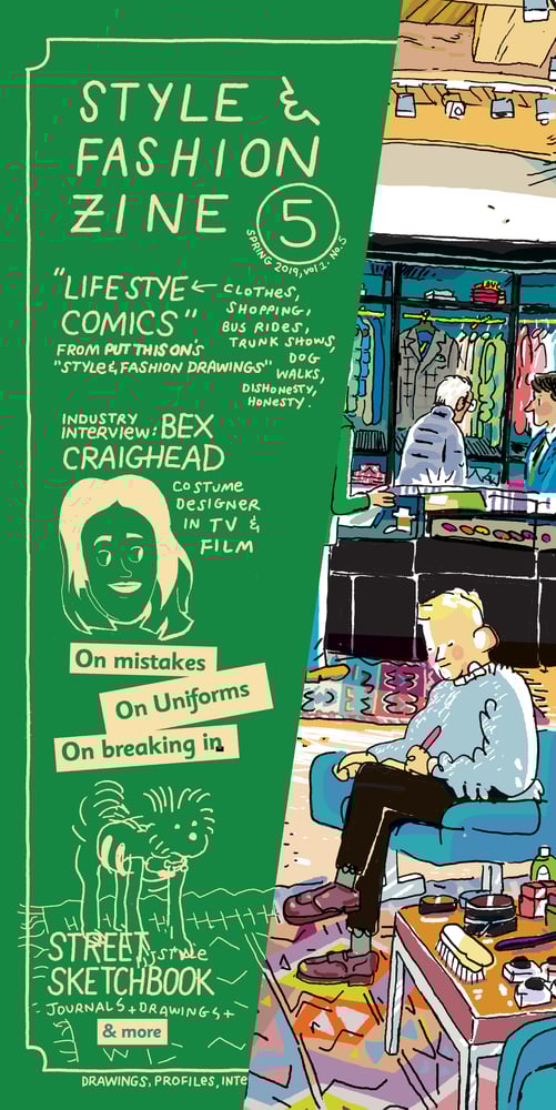 Fashion Zine 5 cover flat share full