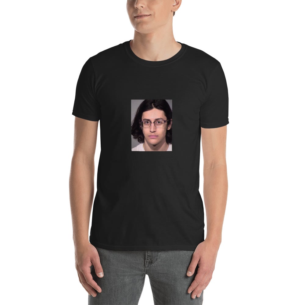 Image of mugshot but black