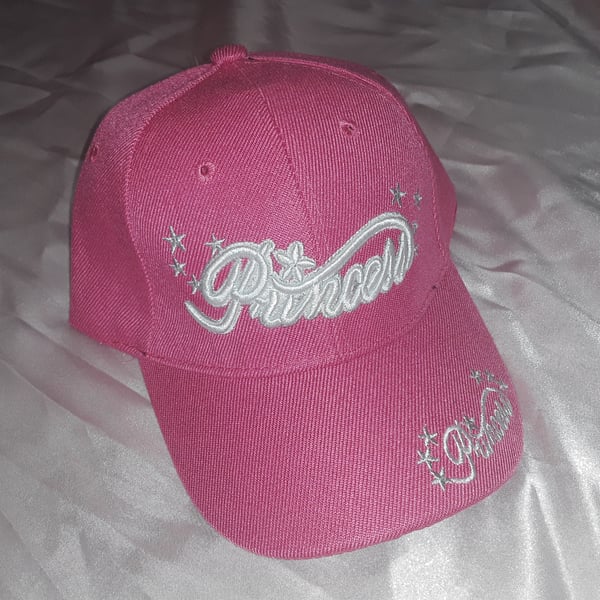 Image of Hot pink princess cap