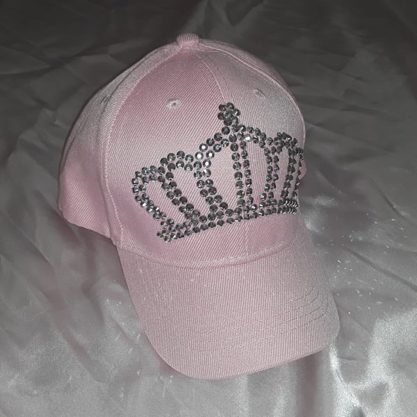 Image of Pink Crown cap