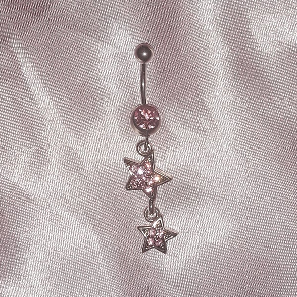 Image of Star Dangle Belly Ring