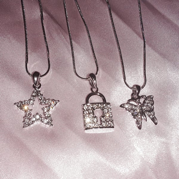 Image of glimmer necklaces <3