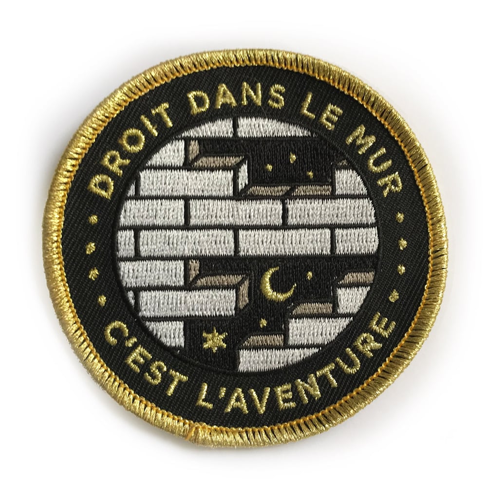 Image of DROIT DANS LE MUR patch