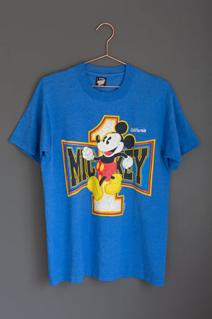 Image of 1980's Mickey Mouse - California Shirt 