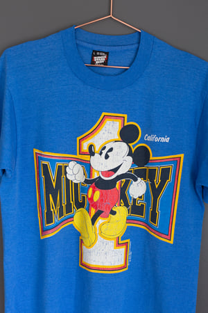 Image of 1980's Mickey Mouse - California Shirt 