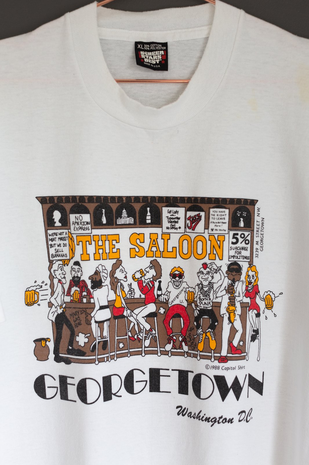 1988 Vintage Georgetown Punks Tee | babecave