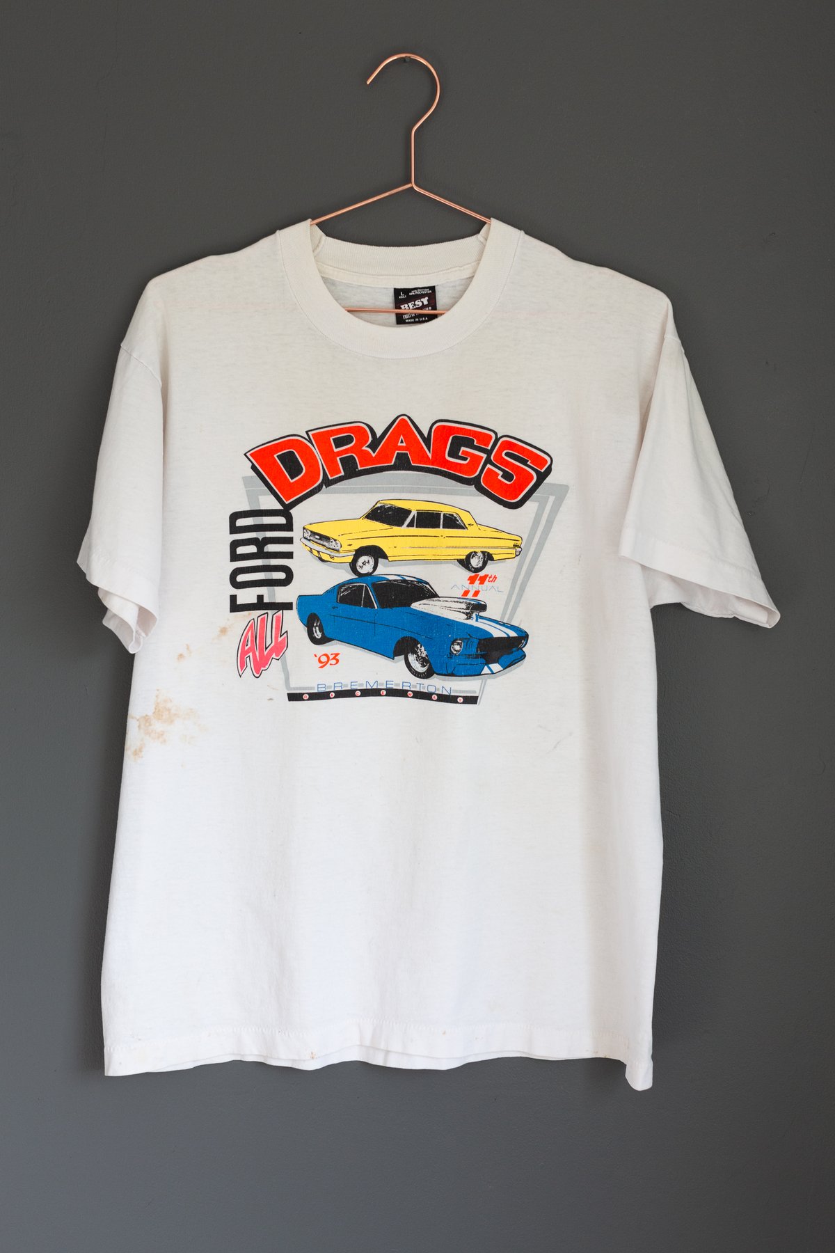 Image of Vintage 1993 All Ford Drags Tee
