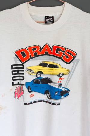 Image of Vintage 1993 All Ford Drags Tee