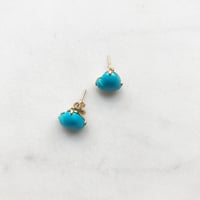 Image 4 of Sleeping Beauty Turquoise Earring