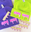"GORE WHORE" BEANIES 
