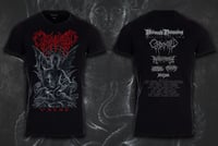 Image 1 of CONDEMNED Valac T-Shirt (Ultimae Ruination European Tour Shirt 2019)