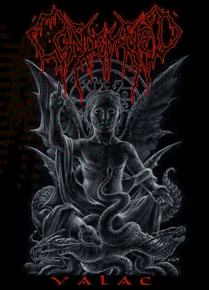 CONDEMNED Valac T-Shirt (Ultimae Ruination European Tour Shirt 2019)