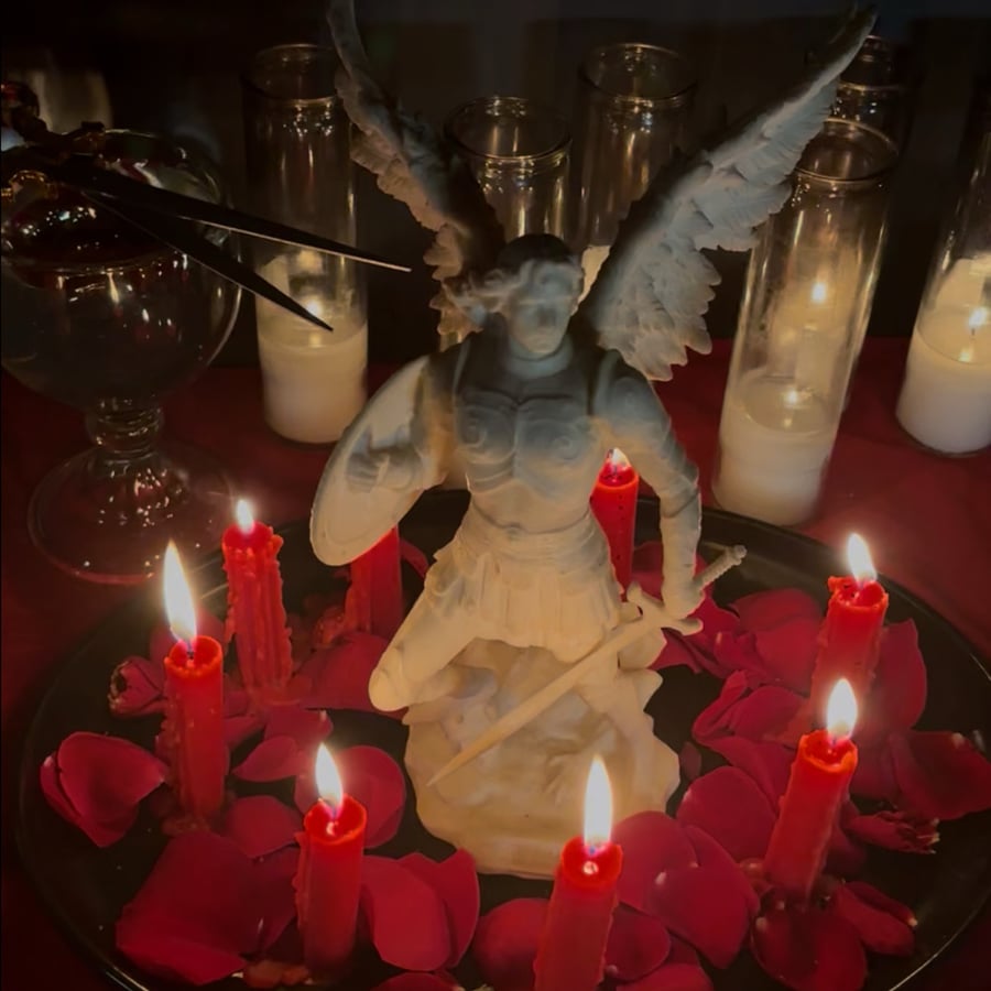 Image of Archangel Michael Protection Spell 