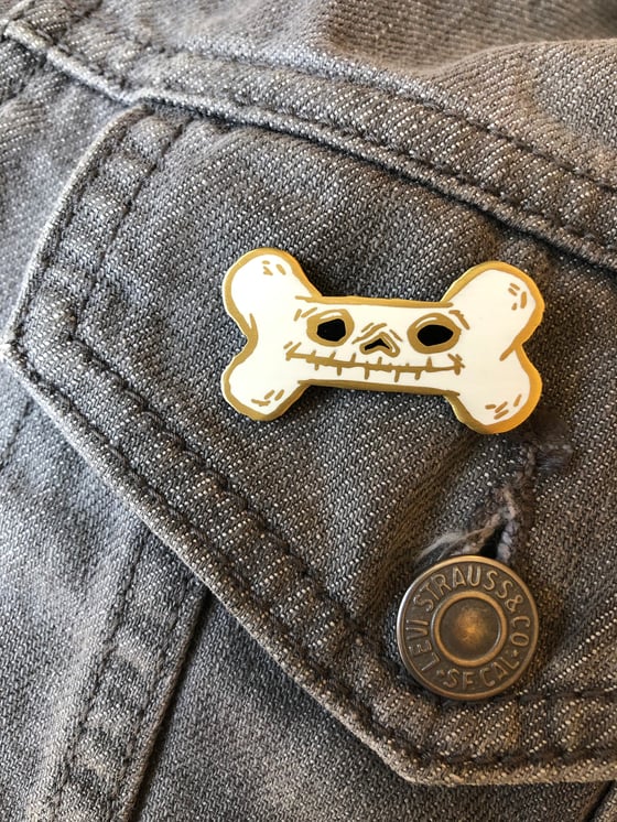 Image of Femur Enamel Pin