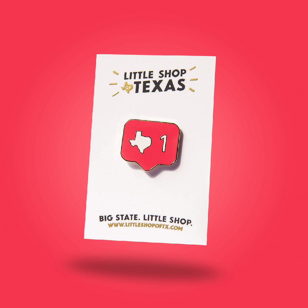 Image of Texas Love enamel pin