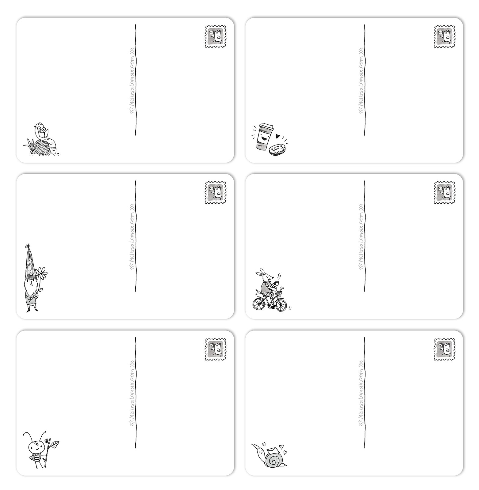 【限定商品】doodle50 HRCS 限定パッチ Doodle Town Postcard Bundle / lomax and patch