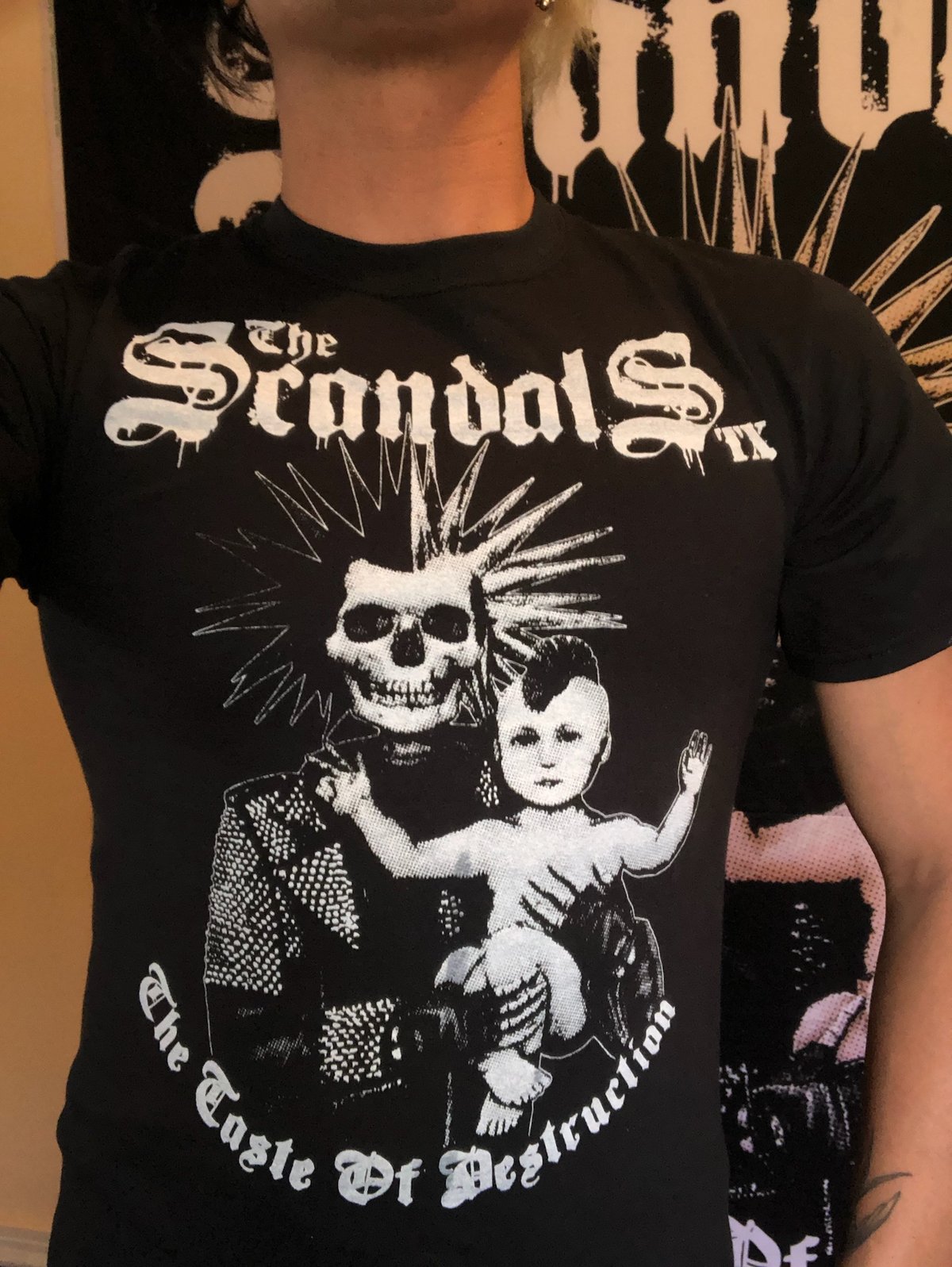 Image of The Scandals TX - Taste of Destruction - DIY Screen Prints