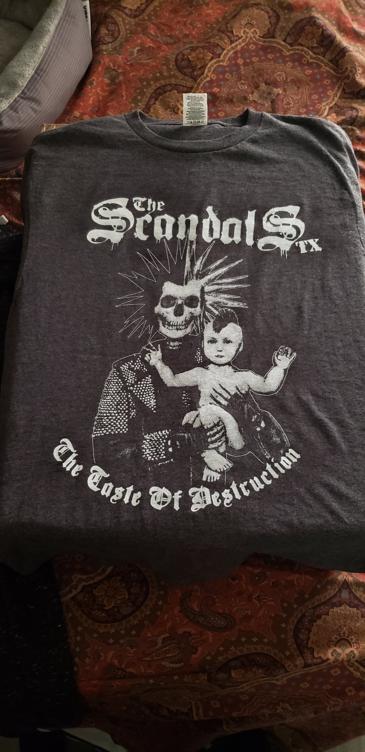 Image of The Scandals TX - Taste of Destruction - DIY Screen Prints