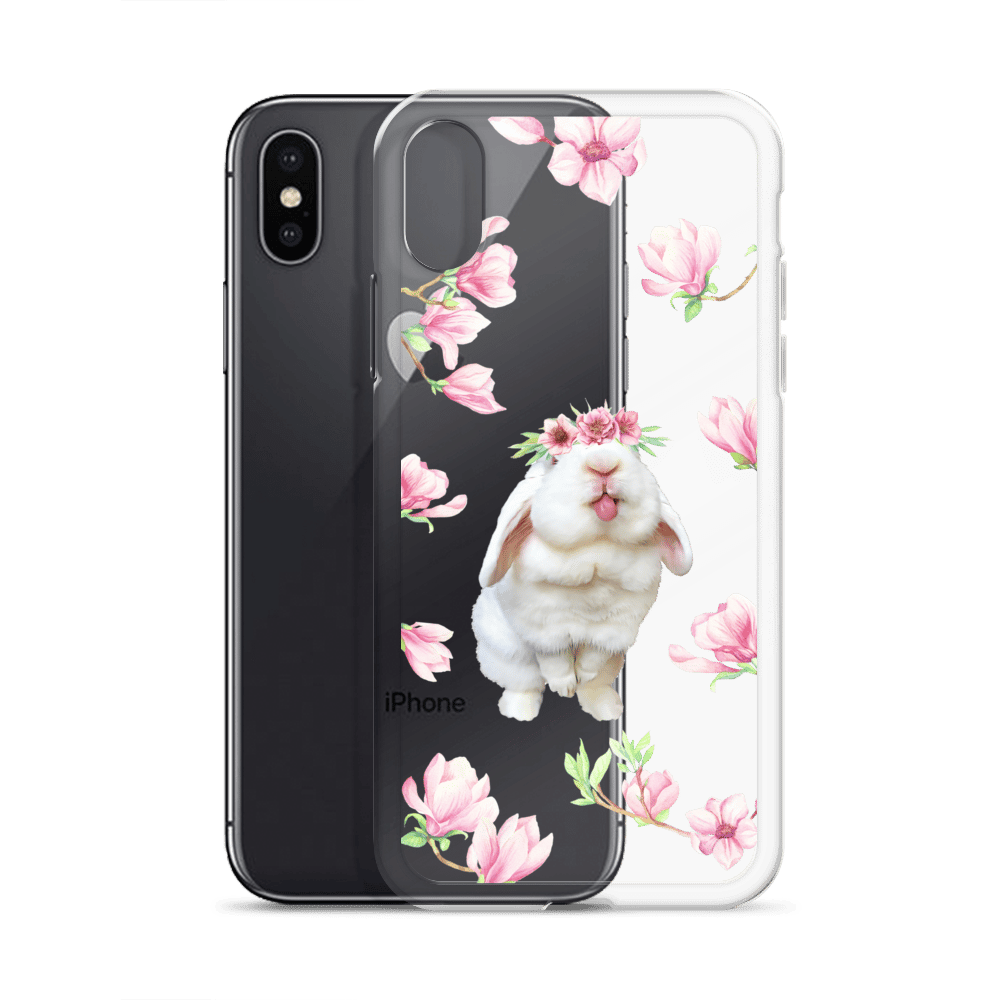 Image of Blanco 'Pink Flowers' iPhone Case