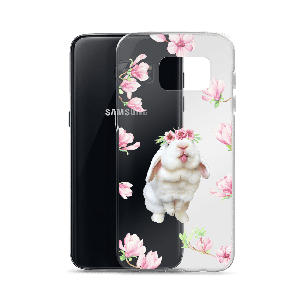 Image of Blanco 'Pink Flowers' Samsung Case