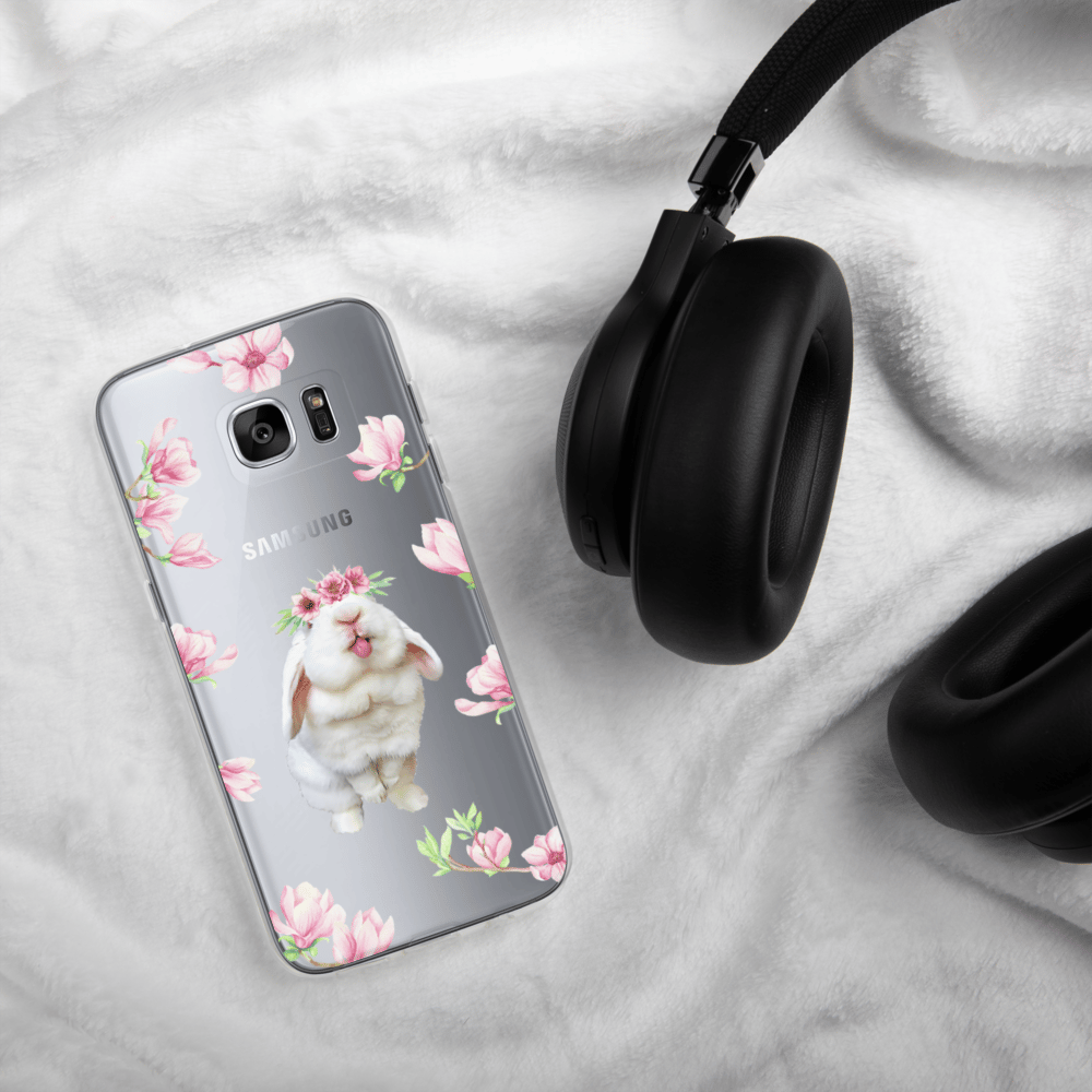 Image of Blanco 'Pink Flowers' Samsung Case