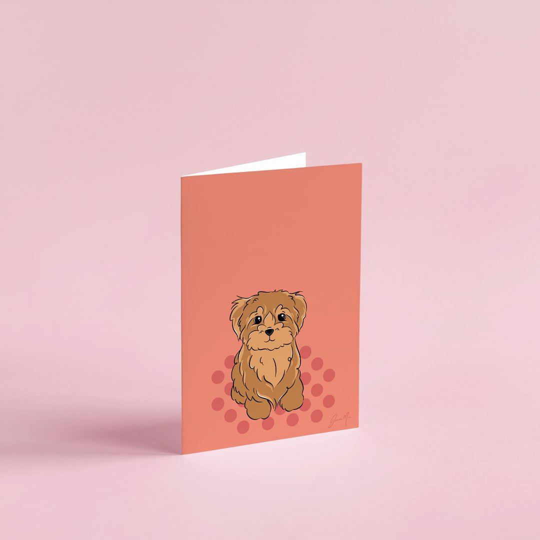 Image of Cavoodle Greeting Card
