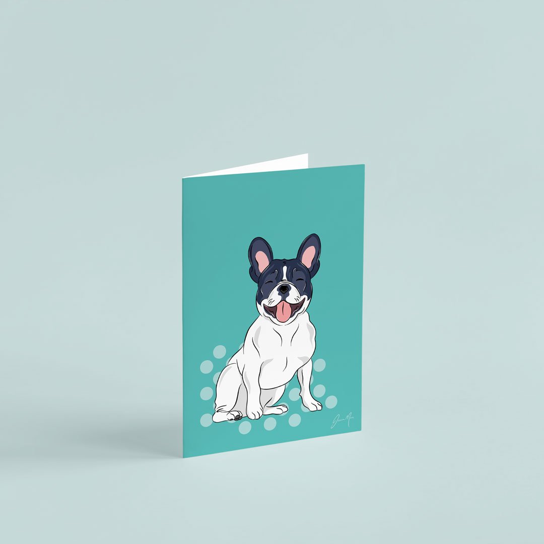 Image of French Bulldog Greeting Card