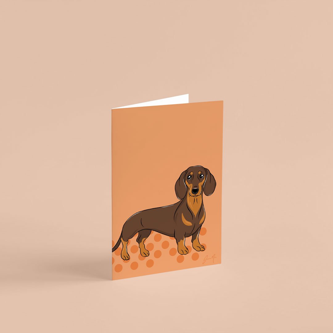 Image of Dachshund Greeting Card