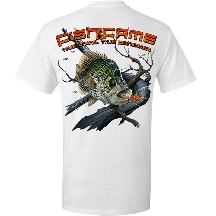 Large New Fishing T-Shirt Holy Crappie 
