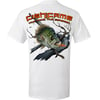 Crappie Pocket Tee (white) 