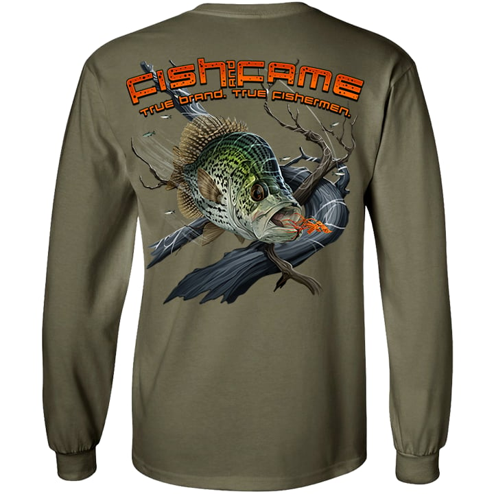 Image of Crappie Long Sleeve (o.d.)