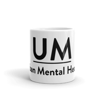 UMH mug w/Black Letters 11 oz