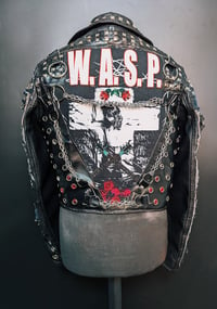 Image 4 of WASP CRIMSON IDOL BIKER JACKET