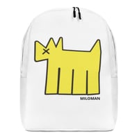 Image 3 of Classic Yellow Dog Minimalist Backpack