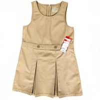 Image 1 of Girls Cat & Jack School Uniforms Kick Pleat Jumper New