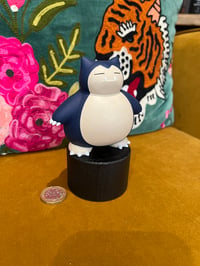 Image 2 of Hand Painted Snorlax Plinth Display 