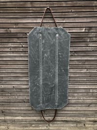 Image 4 of Firewood carrier, log carrier, wood holder made in waxed canvas