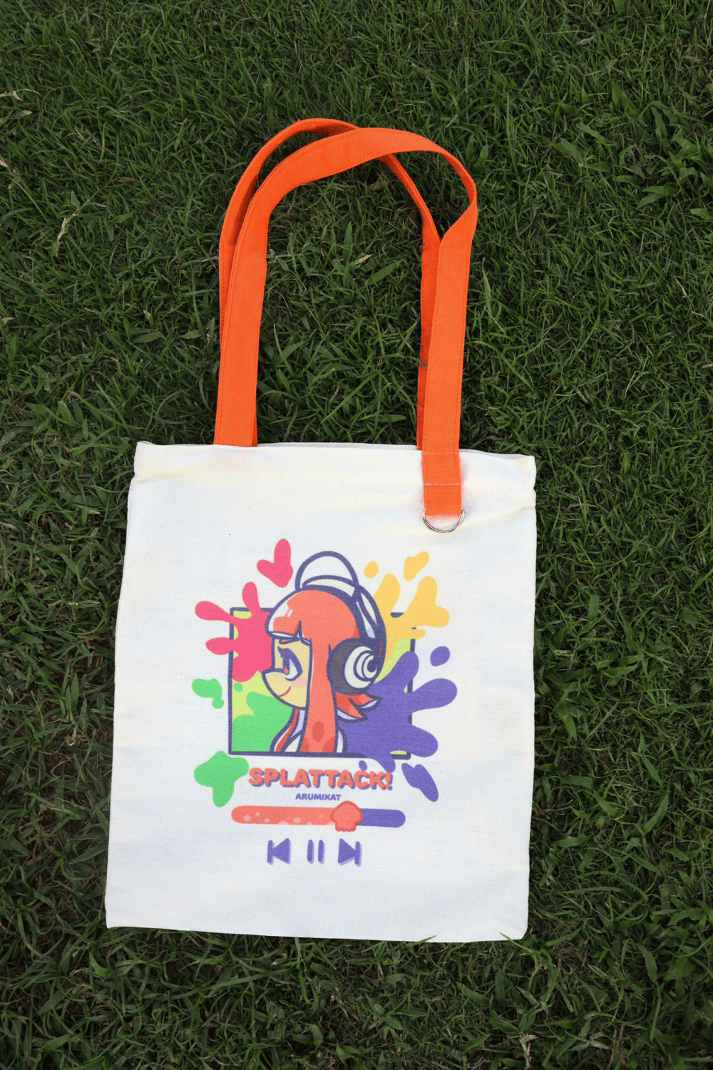 Splatoon Splattack Tote Bag