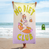 Beach towels NO DIET CLUB
